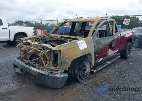 2015 Chevrolet Silverado 1500 Ls из США, поврежденный, VIN 1GCRCPEH4FZ324689